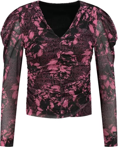 Nikkie - top Augusta bloemenprint - maat 40