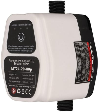 SPHProducts - Automatische Waterdruk Boosterpomp - Douche Booster - Energiezuinig en Compact - EU - Waterpomp voor Thuis - Geschikt voor Badkamer en K