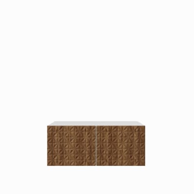 TV-kast Cali 1x100 cm (wit + catania)