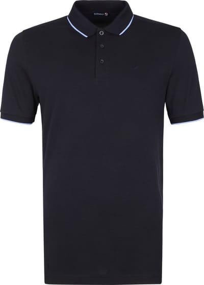 Suitable Polo Tip Ferry Donkerblauw (navy) Blauw - Maat M - Heren - Polo shirt Heren met Korte mouw