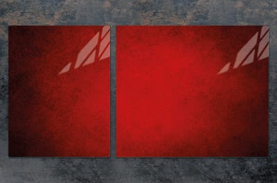 TMK ArtDeko Snijplank - Glas - 100x52 cm - Rood
