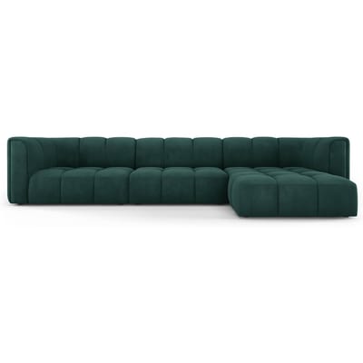 Hoekbank Francesca chenille rechts 5-zits | Milo Casa