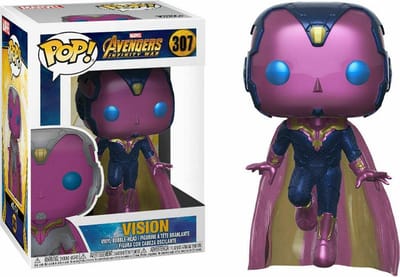 Funko Pop! Marvel: Avengers Infinity War - Vision #307 Hot Topic Exclusive