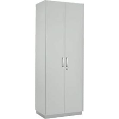 Schäfer Shop  Genius Vleugeldeurkast TETRIS SOLID, 5 ordnerhoogten, B 800 mm, incl. zijwanden, lichtgrijs