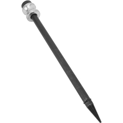Extracteur de joints d'injecteur Pointe conique filetée en acier Outil de retrait de rondelle en cuivre d'injecteur de carburant avec marteau à coulisse