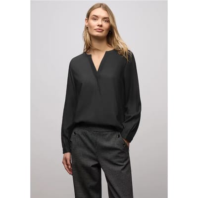 Blouse met glitterdetail