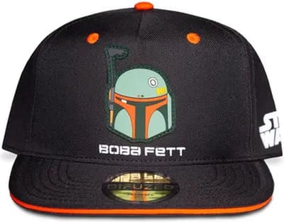 Disney Star Wars - The Mandalorian Boba Fett - Bounty Hunter Snapback pet kinderen - Zwart