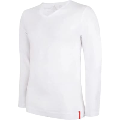 T-shirt met lange mouwen en V-hals Undiemeister