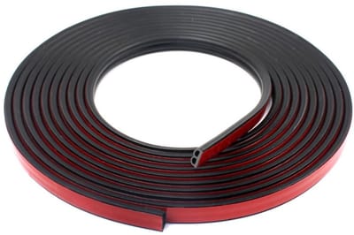 Dailygoody - Rubber Car Door Seal - Geluidsisolatie - 20 meter - Zwart - Sealing Strip - Voor Auto Deuren - Geschikt voor Motorcompartiment