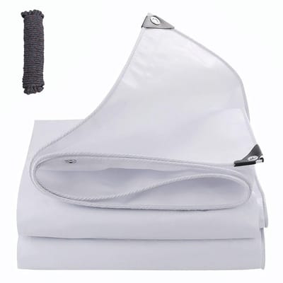 afdekzeil van polyethyleen, 180 g/m², scheurvast, uv-bestendig, voor tuinmeubelen, zwembad, auto, boot, camping