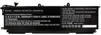 CoreParts MBXHP-BA0212 laptop reserve-onderdeel Batterij/Accu