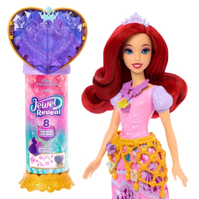 Disney Prinses Jewel Reveal - Ariël modepop met 8 verrassingen