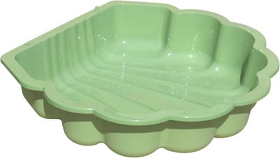Zandbak Schelp - Zand- of Water Shell - Pastel Groen - Stevige Kwaliteit - Kindvriendelijk - Voor Buiten