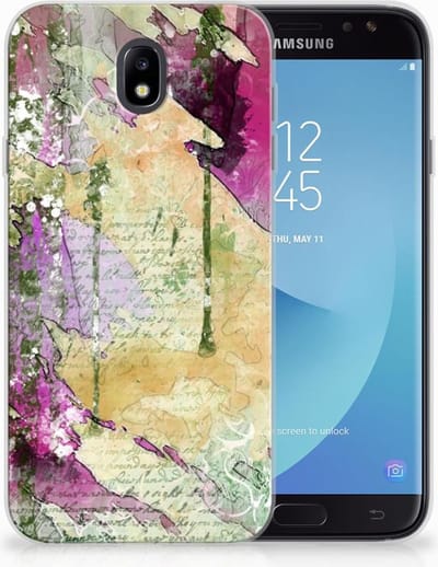 Hoesje maken Samsung Galaxy J7 2017 | J7 Pro Letter Painting