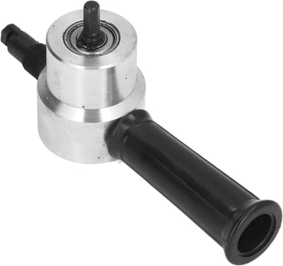 Elektrische Knabbelschaar - Metaalschaar Gereedschap - Metaal Plaat Snijden - Dubbele Kop - 008 Inch - Zilver
