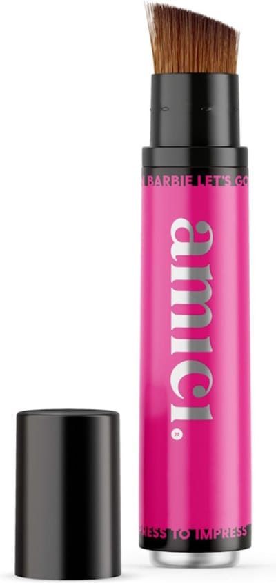 Amici Hervulbare Zonnebrandkwast Beauty - Zonnebrand kwast - Hervulbare Zonnebrandcrème Applicator - zonnebrand - zonnebrandcrème - klikpen - handsfree sunscreen - Zonnebrandcrème Applicator – Hygiënisch Smeren - zomer must have - clickpen