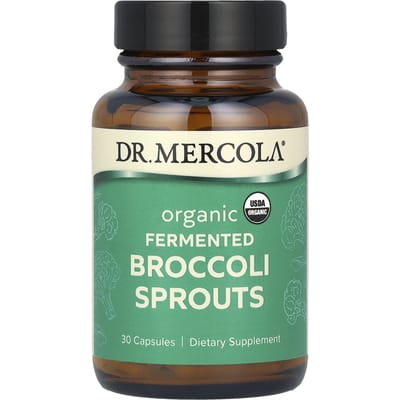Dr. Mercola, Germes de Brocoli Fermentés Biologiques, 30 Capsules