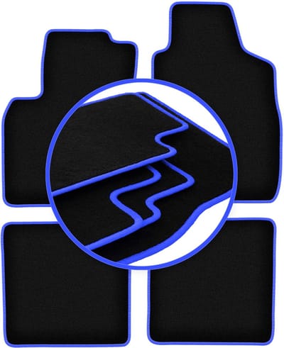 CARLUX-BLUE automatten voor: Fiat Panda II hatchback (2002-2010)