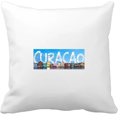 Akyol - curacao Kussen hoes - Wereld - vakantieliefhebber - antillen - handelskade - 40 bij 40 cm