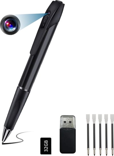 Spy pen - Spy camera - Spy recorder - Verborgen camera - Incl. 32GB SD kaart - 1080p - Niemand zal dit doorhebben!