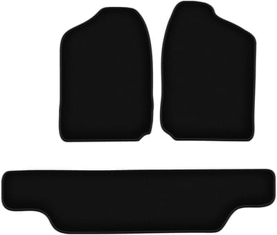 BASIC zwarte veloursmatten voor: Opel Frontera A 3-deurs (1991-1998)