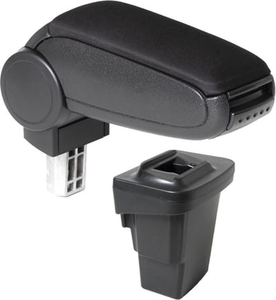 Cargoods armsteun geschikt voor Ford Focus Mk3 2012-2015 - zwart stof - op maat