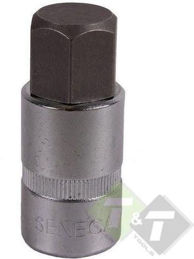 Inbusdop, 1/2 duims aansluiting, 55mm, 12mm, Seneca