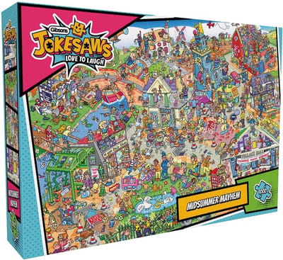 Legpuzzel 1000 stukjes - Volwassen puzzel - Ontspanning thuis - Gerecycled karton - 68 x 49 cm - Meerkleurig