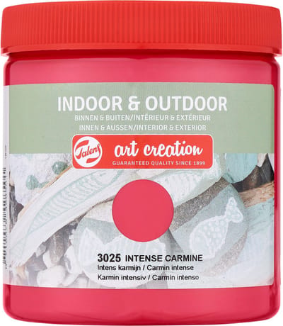 Talens Art Creation indoor & outdoor verf 250ml - Intens karmijn
