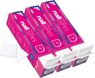 Clavier Nail Wipes Pluisvrij Nagel Doekjes - 975 stuks - Goed Absorberende Stofvrije Removal Wipes - Wattenschijfjes zijn geschikt om Makeup te verwijderen