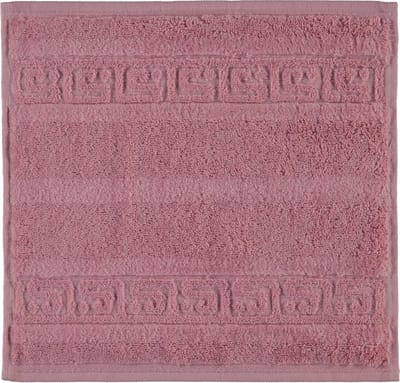 CAWÖ Noblesse Uni Washandje - Rosé - 30x30