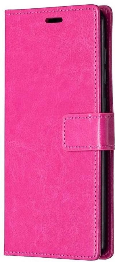 LuxeBass Hoesje geschikt voor Huawei P Smart 2020 - Boekhoesje met kaartvakken - Roze gsm hoesje - telefoonhoes - telefoonhoesjes
