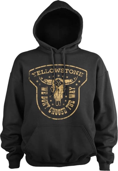 Yellowstone Hoodie/trui -2XL- We Don't Choose The Way Zwart