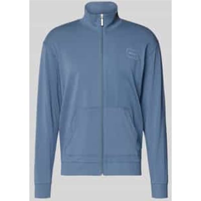 Regular fit sweatjack van katoenmix Model 'LAZE ZIP'