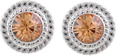 Behave - tijdloze oorstekers met glaskristal - elegant design - nikkelvrij
