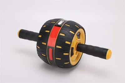 Abdominaal Wiel - Buikspier Roller - Thuis Fitness - Ultra-Brede Wielen - Niet gespecificeerd - Zwart