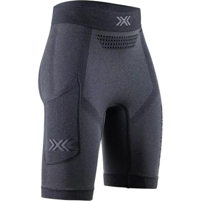 X-Bionic Xceed Run Korte Hardlooptight Dames X Black/Rhino Grey - Maat XS