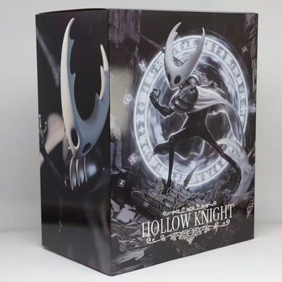 35cm Hollow Knight Anime Figuur De Bleke Koning Actiefiguur Gk Standbeeld Figurine Model Poppen Set Kamer Decoratie Bureau Speelgoed Cadeau gray