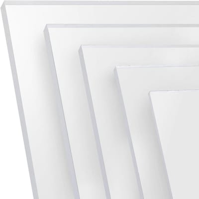 Acrylglas Plaat - Kunststof Glas - Op Maat Snijden - Breukvast UV-bestendig - 76x147 cm - Transparant