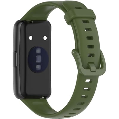 Bracelet de remplacement compatible pour Honor Band 7 pour Huawei Band 7 Bracelet de montre connectée étanche en TPU black