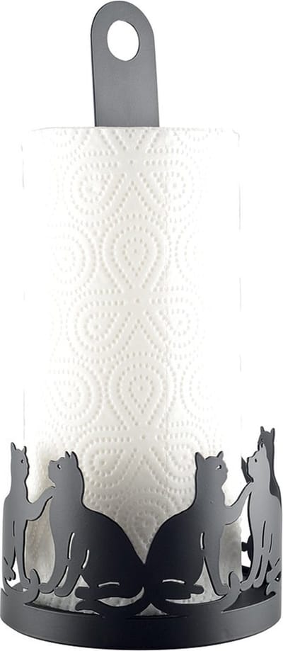Luxe Keukenrolhouder met Katten Design – Speels en Stijlvol 14x14x31cm