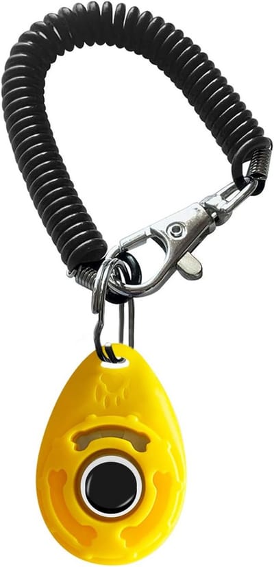 Hondentraining Clicker met Polsband voor Positieve Versterking bij Honden en Katten