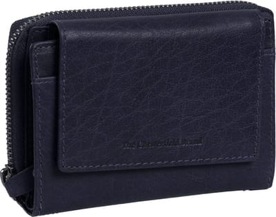 Chesterfield Hanoi Leren Dames Ritsportemonnee - RFID - Blauw