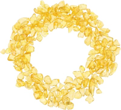 Decoratief Grind - Kleine Stenen - Vaas Vulling - Unieke Gouden Textuur - 1000 Gram - Oranje