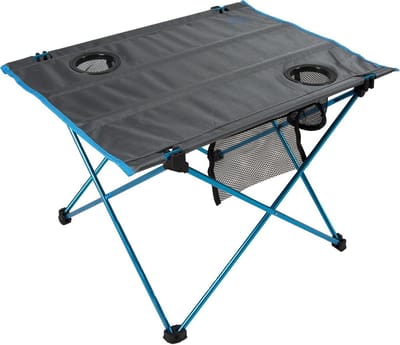 Highlander Campingtafel Minus One 50 X 66 Cm Polyester Blauw/grijs