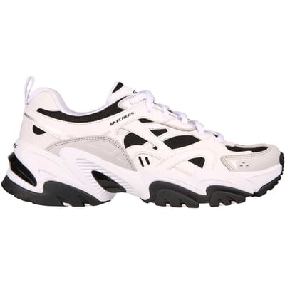 Skechers Dames Staminav2 Sneakers (Wit/Zwart)