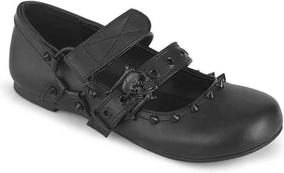 DemoniaCult - DAISY-08 Ballerina - US 6 - 36 Shoes - Zwart