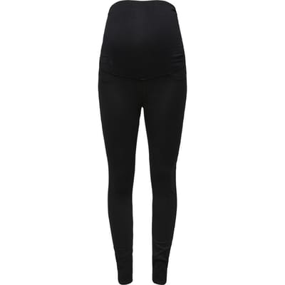 ONLY  - Maat M - MATERNITY OLMRAIN LIFE REG SKINNY JEGGING BLACK DN Dames Jeans