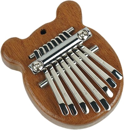 Houten Duimpiano - Vingerpiano Kalimba - Muziek Leren - 8 Tonen Handgemaakt - Zakformaat Mini