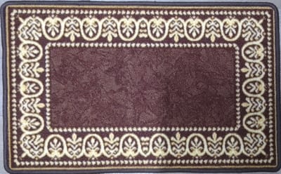 FOTAPIJT - Badmat - Bedrukte deurmat - Binnen - Termo Antislip - 50x80 cm - 5 mm - Wasbaar - Polyamide